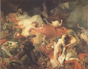 Eugene Delacroix Death of Sardanapalus (mk05) Germany oil painting art